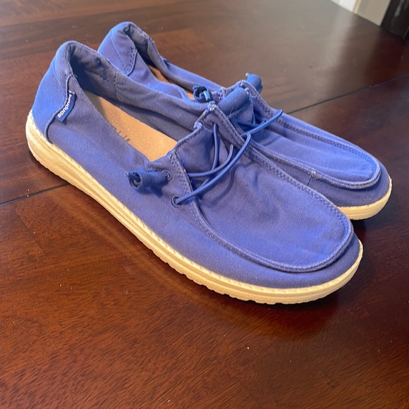 Royal Blue Womens Wendy Hey Dudes 